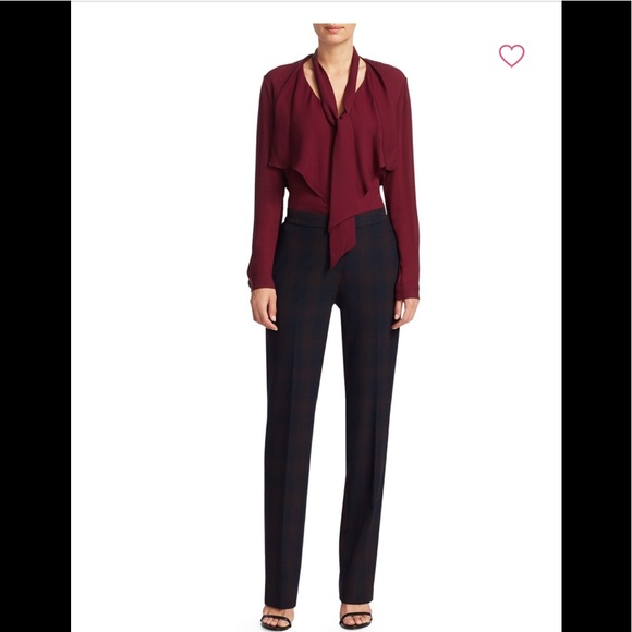 J. Crew Pants - ⚡️SALE⚡️Elie Tahari plaid wool blend pants